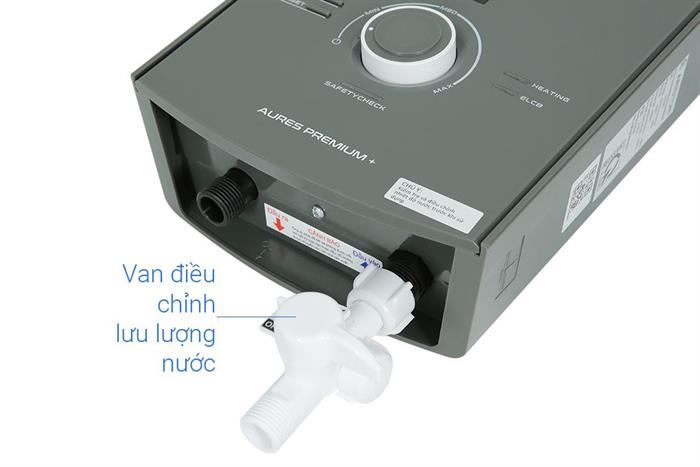 Máy nước nóng trực tiếp Ariston 4500W AURES PREMIUM+ 4.5 (không bơm) - Ảnh 3