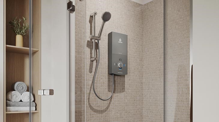 Máy nước nóng trực tiếp Ariston 4500W AURES PREMIUM+ 4.5 (không bơm) - Ảnh 4