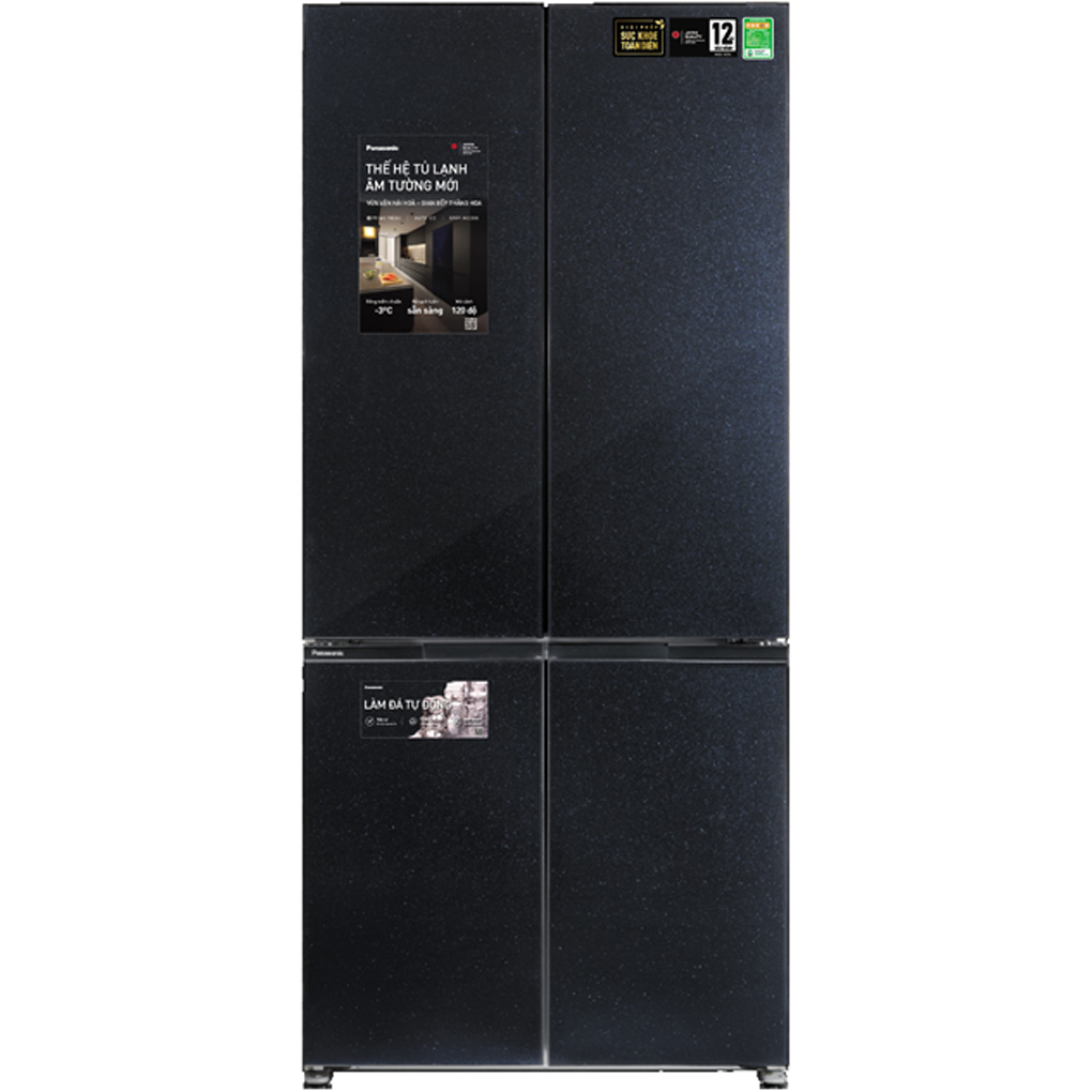 Tủ lạnh Panasonic Inverter 482 lít Multi Door NR-XZ550HGKV